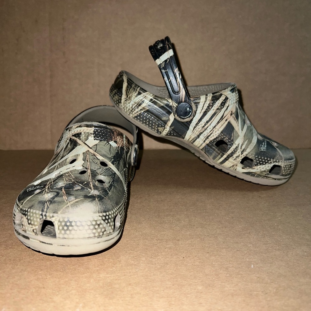 Camouflage Crocs  with Strap